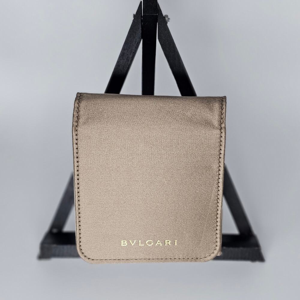 BVLGARI Luxury Watch & Bracelet Travel Pouch Case + Insert